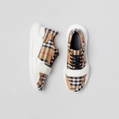 Burberry Vintage Cotton Sneakers