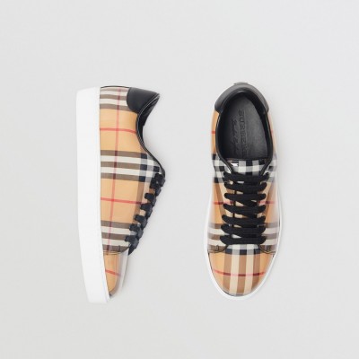 Burberry PVC Leather Sneakers