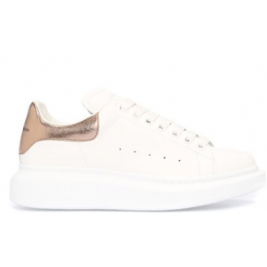 Alexander McQeen Sneakers White&Gold