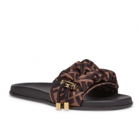 Fendi FF Satin Slides