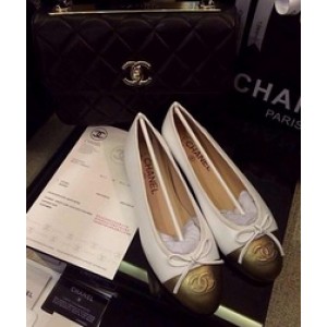 Chanel Beyaz Babet