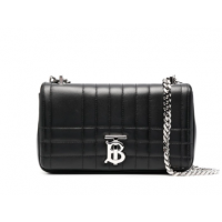 Burberry TB-plaque quilted shoulder bag
